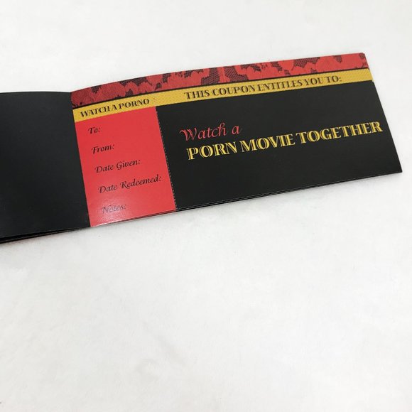 Valentines Day Fantasy Coupon Book - Picture 6 of 8